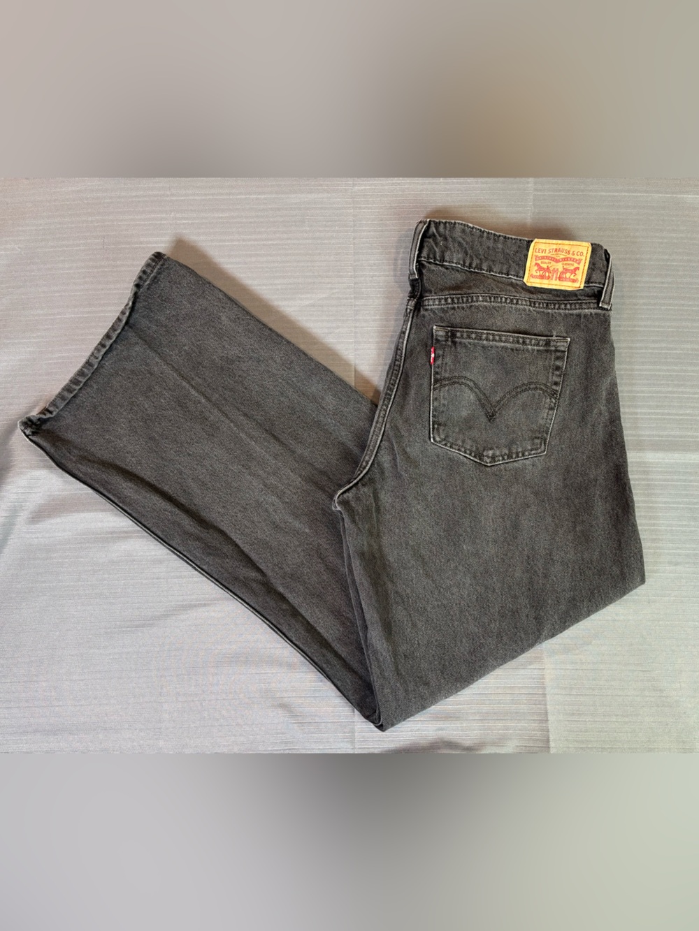 Levi’s Superlow Loose W32 Black Y2K Low Rise Wide Leg Jeans